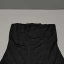 Trendy Queen Women's Strapless Bandeau Crop Top(size S)