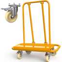 YITAMOTOR Drywall Cart, 3000lbs Heavy Duty Drywall Sheet Cart 45.3" L  22.4" W  46" H with 4 Swivel Wheels for Wall Panel, Sheetrock, Wood Panel