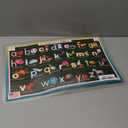 Tot Talk Lowercase ABCs Educational Placemat for Kids  Made in USA  Durable, Double-Sided, Placemat with Phonics & Writing Practice  Waterproof, Wipeable, 17.5 x 11.5