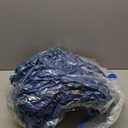 SLIGUY Reading Pillow for Sitting in Bed Couch Adult, Back Pillow with arm Support and Pockets, Adult Back Pillow Bed Chair for Bed Rest, Reading, Watching TV, Gaming for Boys and Girls Blue