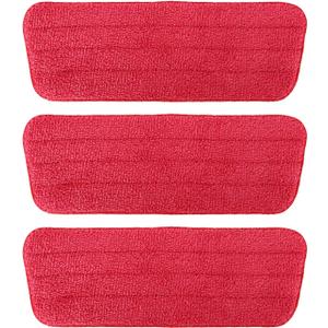 TreeLen 3 Packs Microfiber Mop Pads Spray Mop Replacement Heads Wet/Dry Floor Cleaning Refill Mop Pads Compatible with Rubbermaid Reveal,Swiffer PowerMop Refill,Libman