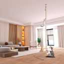 Cat Climbing Rope with Hook,Natural Jute Ropes for Ceiling and Wall Mounted,Cat Climbing Sisal Rope Cats Scratch Rope Suitable for Indoor Cats (1.20" x 9.84Ft)