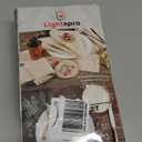 120 Pack Beige Cheesecloth Napkins, 20x20 Inch Gauze Cheese Cloth Napkins Boho Dinner Table Napkins Rustic Wrinkled Cheese Cloth Napkin Bulk for Wedding Christmas Baby Shower