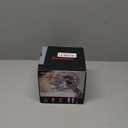 Cat Muzzle for Grooming, Breathable Cat Muzzle Helmet, Transparent Hood, Anti-bite Helmet with 4 Silicone Paw Shoes for Nail Trimming (Large)