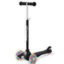 Kids Scooter, Children and Toddler 3 Wheel Kick Scooter for Boys & Girls Ages 2-5, LED Lighted Wheels and 3 Adjustable Height Handlebars, Lean-to-Steer