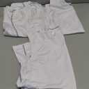 NELEUS Men's Athletic 3 Pack Compression Tank Top Dry Fit Undershirts, White, L, EUR XL