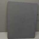 Stone Drying Mat for Kitchen Counter with 5 Wooden Feet, Dark Gray 20"L x 16"W