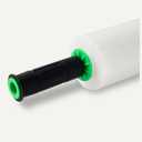 Amazon Basics Strong Transparent Stretch Wrap Film Roll for Moving, Shipping and Storing, Furniture Wrapping, 15" x 1000 ft, Two Ergonomic Handles, Clear, 1 Roll