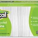 100% Recycled Lunch Napkins, 1-Ply, 11.4 X 12.5, White, 400/Pack, 12.5x11.4 inch