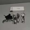 Newbee Fashion 3 Value Pack Bifocal Reading Glasses Rectangle Frame Unisex Bi Focal Reading Glasses 1.50 with Pouches