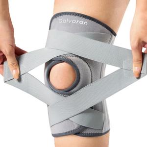 Galvaran Knee Brace for Men & Women - ACL, MCL, Meniscus Tear Support & Arthritis Pain Relief - Stabilizing Knee Braces Support with Side Stabilizers & Patella Gel Pad L