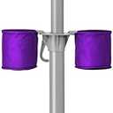 Wondershade Ultimate Portable Sun Shade Umbrella Lightweight Adjustable Outdoor Patio & Beach Umbrella with Tripod Base (Purple)