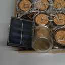 Solar Fairy Lights - Mason Jar String Lights Waterproof Hanging Outdoor Tree Lights for Yard Backyard Garden Patio Lawn Decor