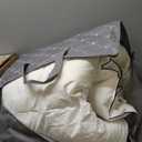 Queen Size Down Comforter,Medium Weight All-Season Duvet Insert with 8 Loops,Luxury Bedding Comforter, White,90"x90"