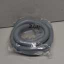 Elyfree 10ft Washing Machine Drain Hose, Universal Drain Hose Extension Kit for Washer, Dishwasher, Flexible Discharge Hose for LG/GE/Samsung, Fit up to 1-1/2 Inch Drain Outlets (10)