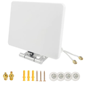 2x2 MIMO 5G 4G LTE Omni-Directional External Antenna (600-6000MHz), w/ TS9 & SMA Connectors, Compatible with Nighthawk M5 M6 (MR5200, MR5100) for AT&T, T-Mobile, Sprint Cellular Networks