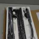 Tigial LED Floor Lamp with Remote Control Foot Switch for Living Room, Stepless Adjustable Colour Temperature Brightness Standing Lamp with Timer, Eye Caring Tall Lamp Reading for Bedroom,office, Gift (Black)