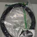 Soft Car Steering Wheel Cover for Sedan, SUV, Warm Luxury Velvet, Odorless, Universal, Anti Slip, Summer Winter, Black, Standard Size[14" 1/2-15"](37-38cm)