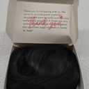 morvally Short Straight Black Wig with Bangs Natural Looking Heat Resistant Hair Cosplay Costume Wigs (14 inches Natural Black)