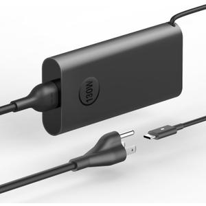 130W USB C Laptop Charger for Dell XPS 15 2-in-1 9575 9500 XPS 17 9700 Precision 5530 2-in-1 5550 5750 3660 3551 Latitude 7410 7310 7210 9410 9510 5420 5520 Type C Power Adapter