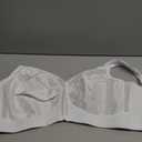Playtex Women's Wireless Bra, Full Coverage, Smoothing, 4693, Single (White, XXL)