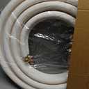 16FT Air Conditioning Tubing Hose Extension 3/8" and 5/8" Insulated Copper Hoses Fit for Mini Split Air Conditioner