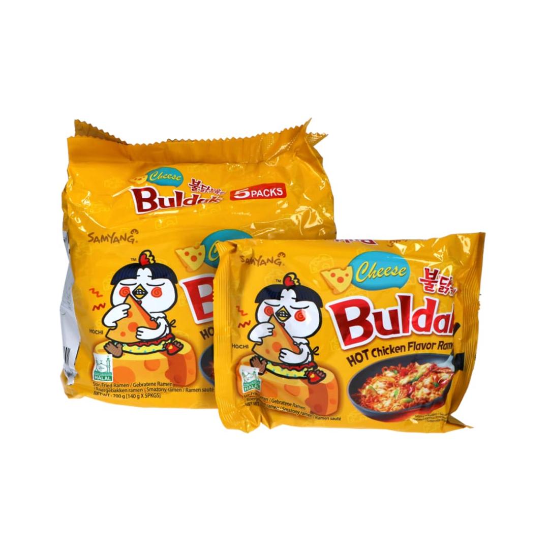 2 x Samyang Cheese Flavor Buldak Ramen Pack of 5