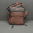 JOLLITO Baby Diaper Bag Backpack with Changing Station, Large Capacity, Stroller Straps and USB Charging Port, Baby Registry Search for Boys & Girls (Pink)