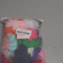 Cinaci 25 Pack Solid Big 4" Chiffon Flower Alligator Hair Clips Barrettes Hairpins Accessories for Baby Girls Infants Toddlers Kids Teens Women