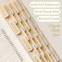 Bible Tabs Neutral Cream, Laminated Bible Tab with Label Women & Men, Christian Gifts, Large Print Bible Tabs for Easy Navigation, Bible Book Index Tabs Labels, Bible Study Supplies