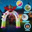 [2026 New] 10FT Huge Lobster Arch Inflatable, Mardi Gras Inflatable Decoration Decorations, Build-in LED Lights, Blow up Outdoor Yard Decorations for Party, Indoor Home Celebration Garden Lawn