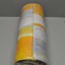 Arttown Gray Yellow Anti-Fatigue Kitchen Rug Set of 2 Office Contemporary Abstract Cushioned Floor Standing Mat Waterproof Non-Slip Kitchen Mat and PVC Ergonomic Comfort Foam Rug (17.3 x 47 inch + 17.3 x 29 in)