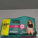 Depend Fresh Protection Adult Diapers, Incontinence & Postpartum Bladder Leak Underwear for Women, Disposable, Maximum, Medium, Blush, 30 Count