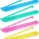 Mahjong All-in-One Tile Rack & Pusher4 Colors Acrylic Mahjong Rack and Pusher ComboModern Mahjong Racks with Built-in PushersSet of 4