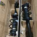 TRQ Front and Rear Complete Strut Assembly & Shock Absorber Kit Complete Strut & Coil Spring Assembly Compatible with 2011-2014 Hyundai Sonata 2011-2015 Kia Optima