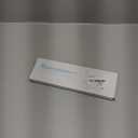 Sink Hole Cover Chrome 10 Inch 1 or 3 Hole Long Rectangle Cover Deck Plate Faucet Escutcheon for Bathroom or Kitchen Vanity Sink Faucet Stainless Steel, Right Angle