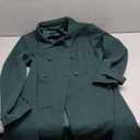 Allegra K Women's Winter Coat Overcoat Lapel Collar Long Swing A Line Double Breasted Pea Coat, Size: L