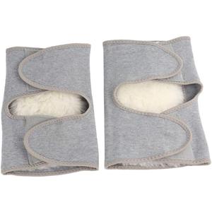 ARTIBETTER 2Pcs Thicken Wool Knee Warmers Thermal Knee Pads Support Sleeves for Sports Cycling Running Pain Relief Xl
