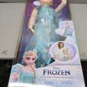 Disney Frozen Elsa Doll, 100 Ice Powers, Light Up & Music Sounds, Stands 32 Inches Tall, Sings 'Let It Go', Great for Girls
