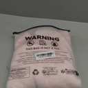 Verdusa Women's Furry Fuzzy Sweater Puff Short Sleeve Pullover Knit Sweater Cropped Sweaters, Pink, Medium