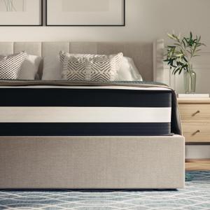 Flash Furniture Capri Comfortable Sleep 12" Hybrid Pocket Spring and Foam Mattress, Foam Pocket Spring Hybrid Mattress for Pressure Relief, Queen