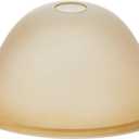 Antique Glass Lamp Shade for Floor lamp, Alabaster Torchiere Lamp Shade Replacement, Floor Lamp Replacement Parts (Antique, 12'')