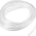 uxcell PVC Hose Tube, 3mm(0.11") ID x 5mm(0.19") OD 3 Meter 9.8ft Clear Vinyl Tubing, Plastic Flexible Water Pipe