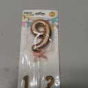 Birthday Candles for Cake, Gold Number 9 Birthday Candles, Happy Birthday Numeral Candle, Number Candles for Cake Decorations for Birthday Party Wedding Anniversary Graduation Celebration