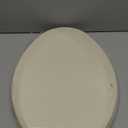 HIGHCRAFT Premium Elongated Toilet Seat with Slow-Close Design & Adjustable Hinges - Molded Wood Toilet Seat - Fits Standard Elongated Toilets - Oval Seat in Bone/Beige