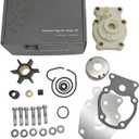 393630 Water Pump Impeller Repair Kit for Evinrude Johnson OMC 20 25 30 35 HP Outboard Model Sierra marine 18-3382