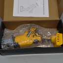 Reciprocating Saw Compatible with DeWalt 20V Battery,Brushless Power Recipro Saw,0-3000 SPM Variable Speed, Tool-free Blade Change, 4 Saw Blades Kit for Wood/Metal/PVC Cutting,(Battery and Blades NOT Included)