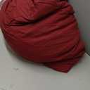 MUXHOMO 7 Pieces Queen Comforter Set, Soft Bed in a Bag Queen Size, All Season Bedding Set with Comforter, Flat Sheet, Fitted Sheet, Pillowcases & Shams, Burgundy Red