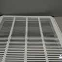 Return Air Filter Grille 20x20,Air Return Vent Cover Grill for 20"W x 20"H Duct Opening,Steel HVAC Vent Covers for Wall and Ceiling,Holds 1" Thick AC Filter, For 20''w20''h-duct Opening