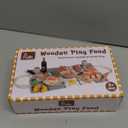 Wooden Play Kitchen Food Set, Kids Kitchen Accessories for Girl Boy 3-6 Years